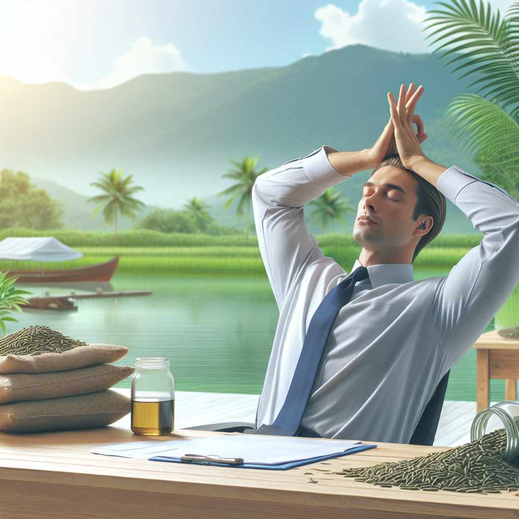 야근 많은 30대 직장인을 위한 스트레스 완화 아슈와간다 복용 후기