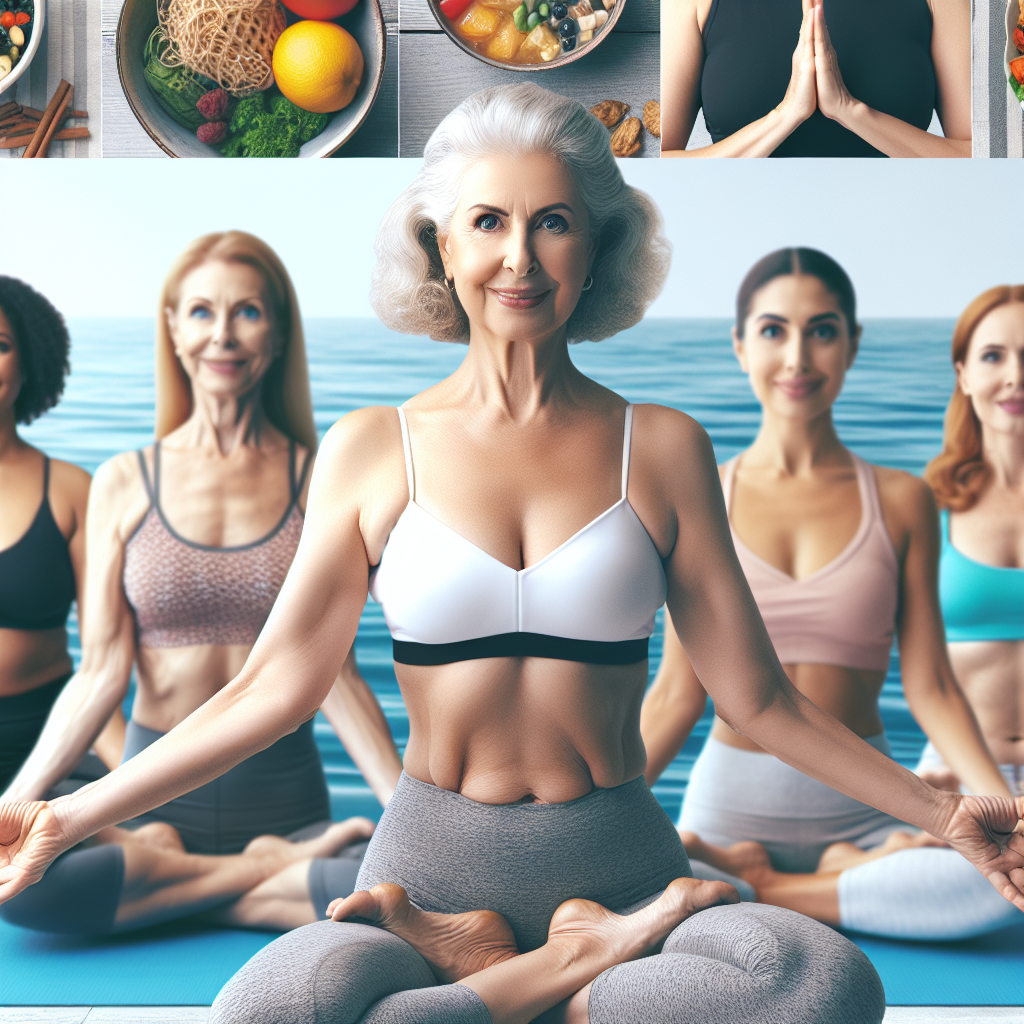 갱년기 여성들을 위한 요가와 지중해식 식단 조합으로 체중 감량 후기