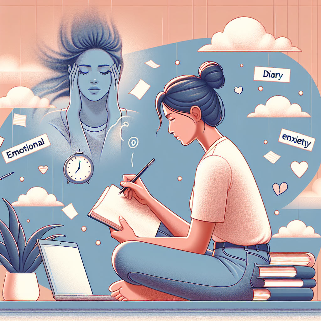 재택근무로 인한 30대 여성의 불안 증세 완화를 위한 감정일기 및 명상 루틴