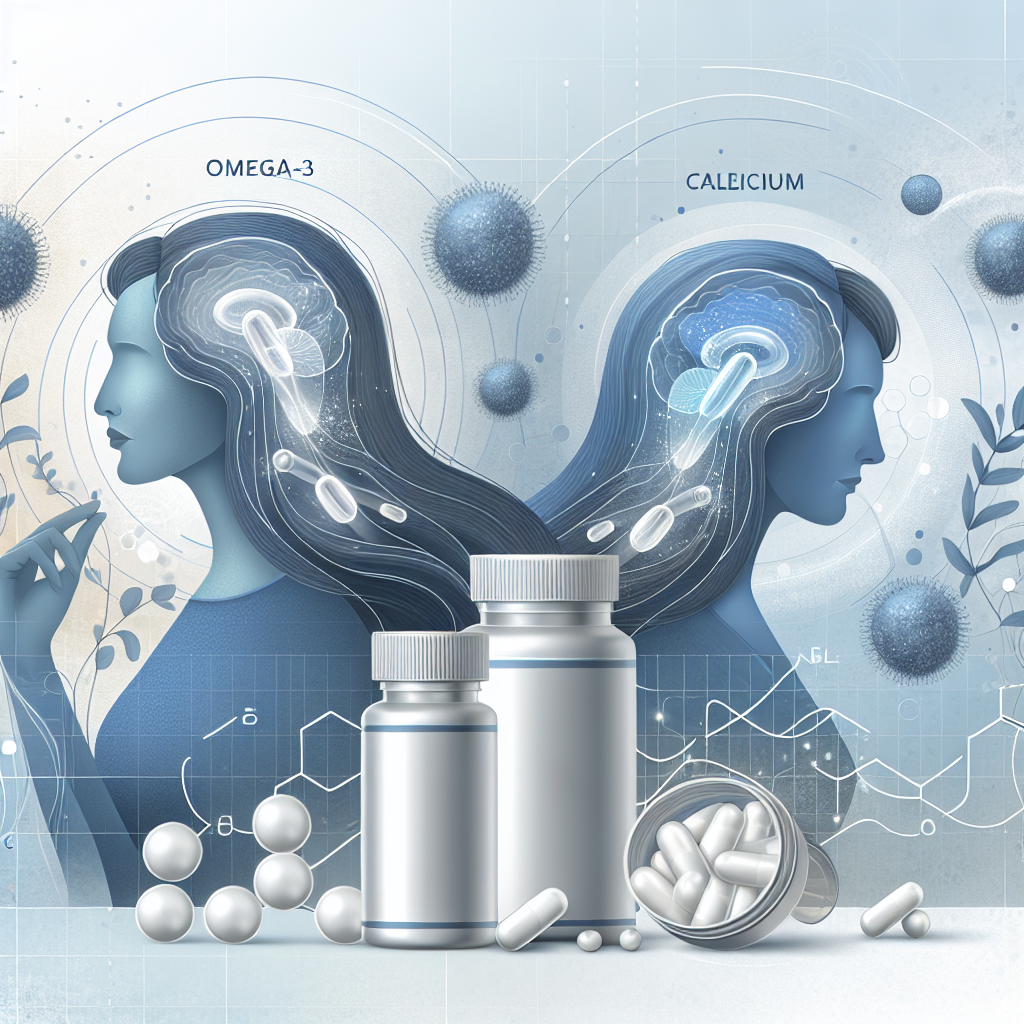 40대 여성 갱년기 증상 완화를 위한 오메가-3와 칼슘 복합 영양제 비교 분석