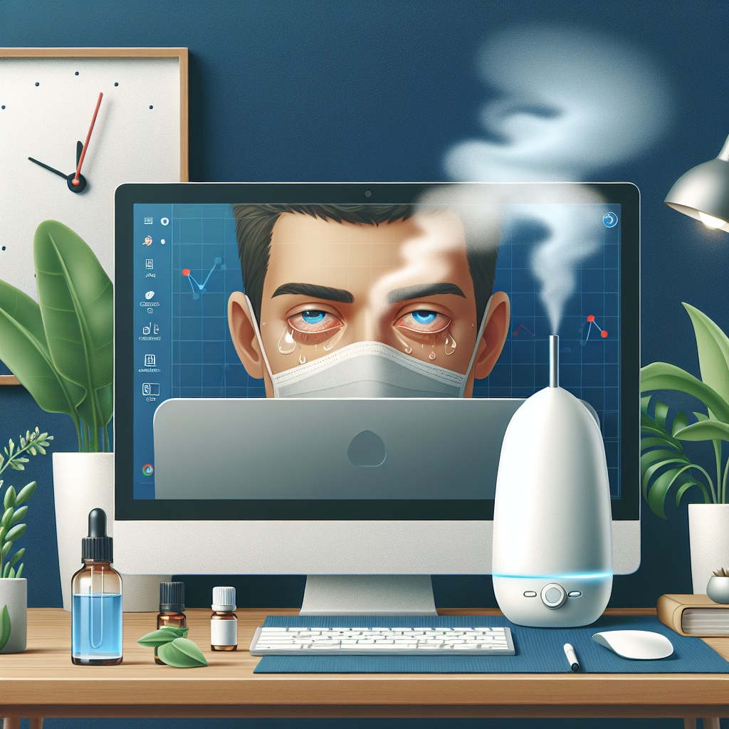 재택근무로 인한 눈 피로를 줄이는 아로마테라피 활용법